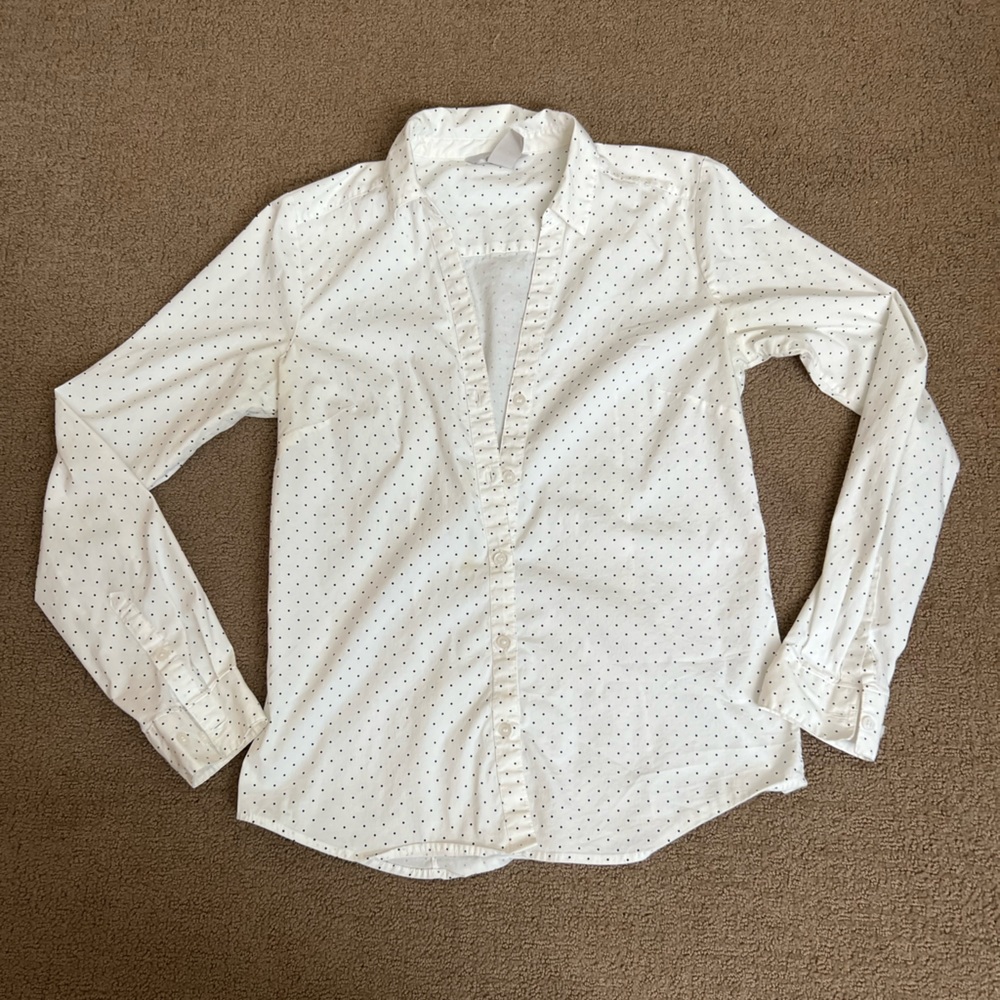 H&M size 4 button up long sleeve